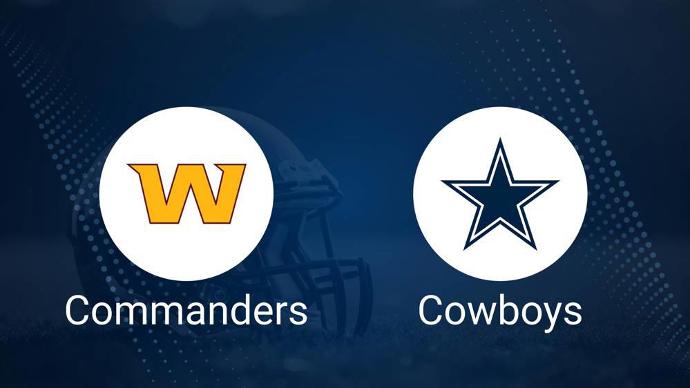 Where to Watch Commanders vs. Cowboys on TV or Streaming Live - Jan. 5