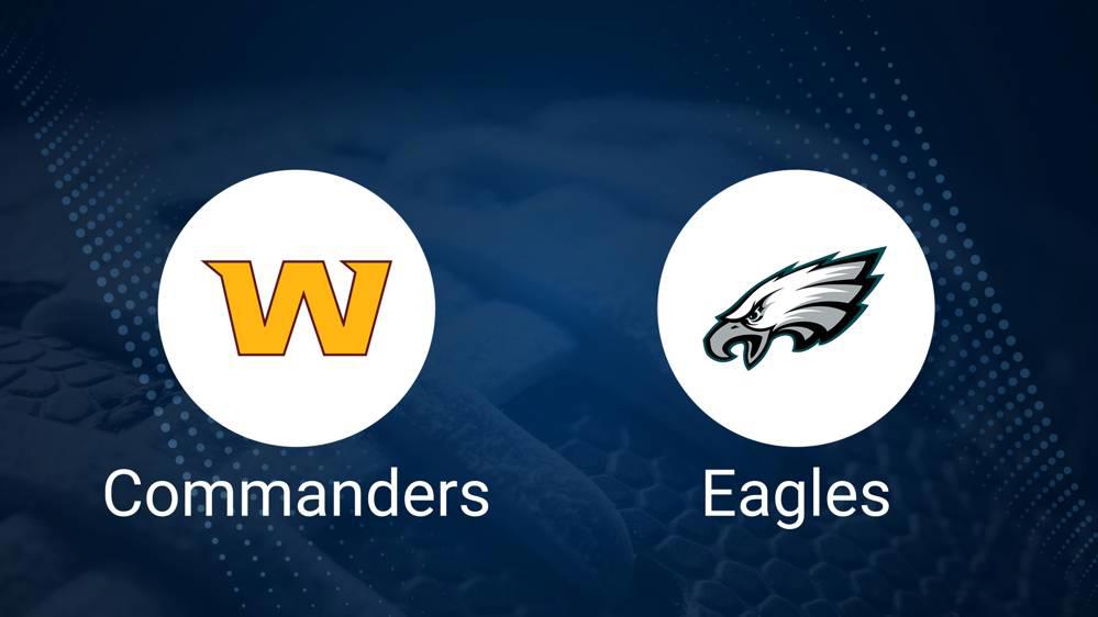 Where to Watch Commanders vs. Eagles Championship Game on TV or Streaming Live - Jan. 26