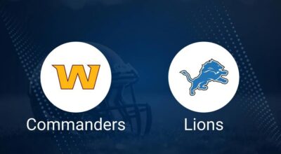 Where to Watch Commanders vs. Lions Divisional Round on TV or Streaming Live - Jan. 18