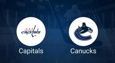 Where to Watch Washington Capitals vs. Vancouver Canucks on TV or Streaming Live - January 25