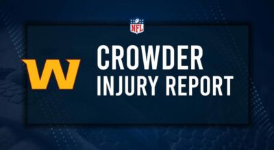 Will Jamison Crowder Play in the NFC Championship Game? NFL Injury Status, News & Updates