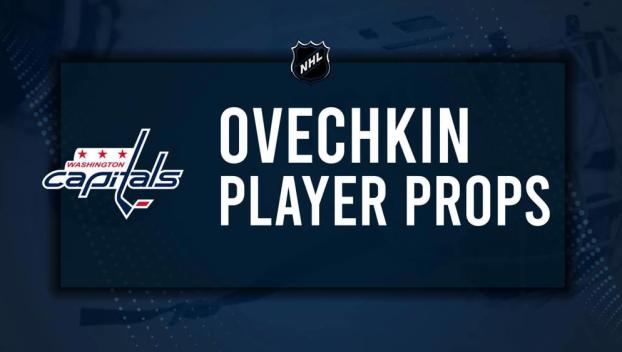 Alexander Ovechkin Player Prop Bets for the Capitals vs. Flames Game - February 25