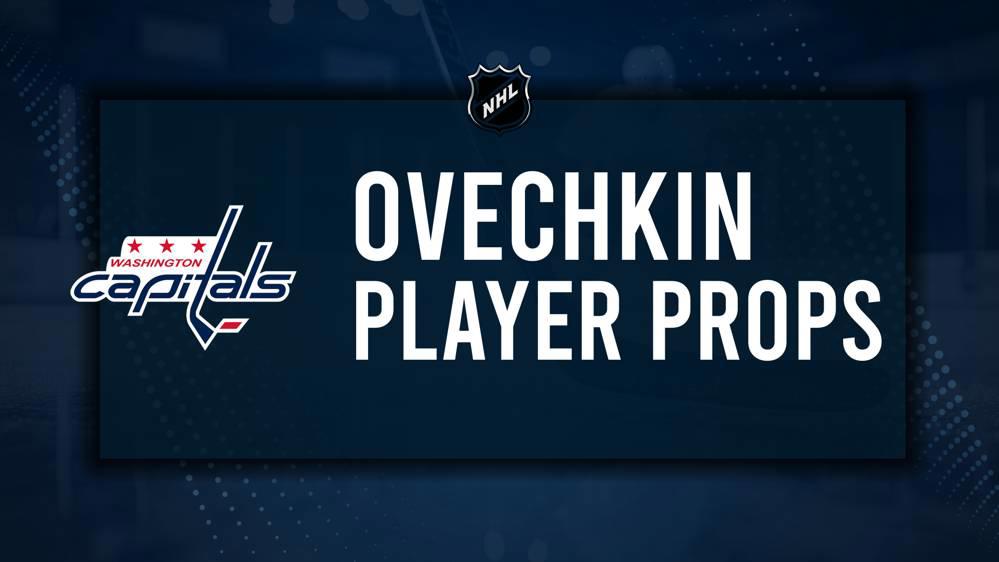 Alexander Ovechkin Player Prop Bets for the Capitals vs. Hockey Club Game - February 9