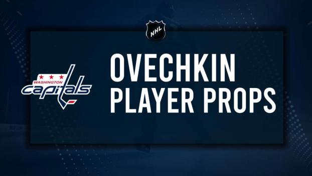 Alexander Ovechkin Player Prop Bets for the Capitals vs. Jets Game - February 1