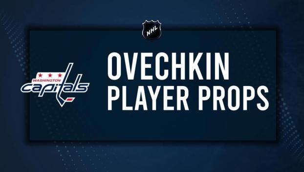 Alexander Ovechkin Player Prop Bets for the Capitals vs. Panthers Game - February 4