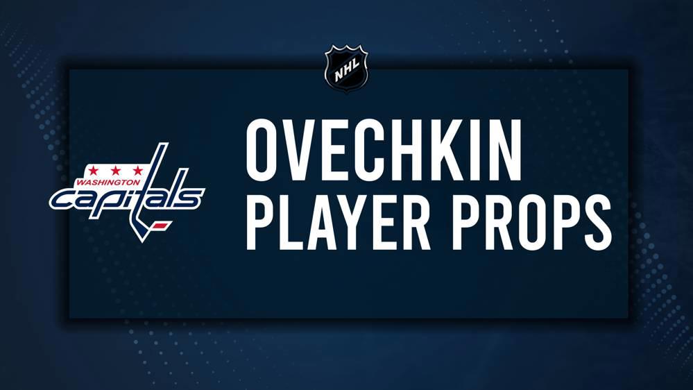 Alexander Ovechkin Player Prop Bets for the Capitals vs. Panthers Game - February 4