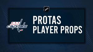 Aliaksei Protas Player Prop Bets for the Capitals vs. Flyers Game - February 6