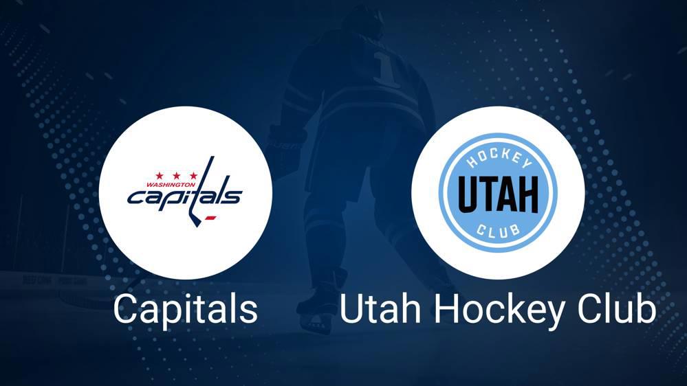 Capitals vs. Utah Hockey Club Injury Report Today - February 9