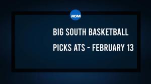 College Basketball Picks Against the Spread: Big South Games Today, February 13