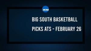 College Basketball Picks Against the Spread: Big South Games Today, February 26