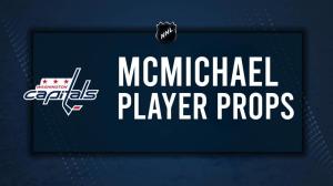 Connor McMichael Player Prop Bets for the Capitals vs. Blues Game - February 27
