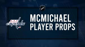 Connor McMichael Player Prop Bets for the Capitals vs. Oilers Game - February 23