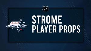 Dylan Strome Player Prop Bets for the Capitals vs. Jets Game - February 1