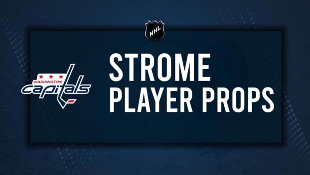 Dylan Strome Player Prop Bets for the Capitals vs. Penguins Game - February 22