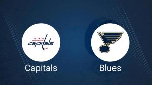 How to Pick the Capitals vs. Blues Game with Odds, Spread, Betting Line and Stats – February 27