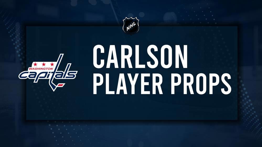 John Carlson Player Prop Bets for the Capitals vs. Blues Game - February 27