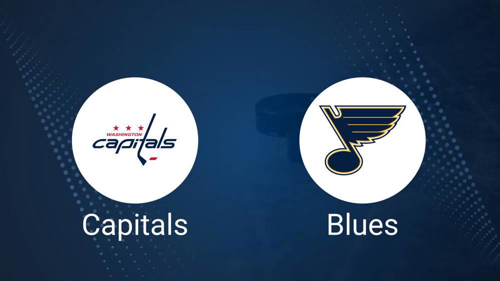 Where to Watch Washington Capitals vs. St. Louis Blues on TV or Streaming Live - February 27