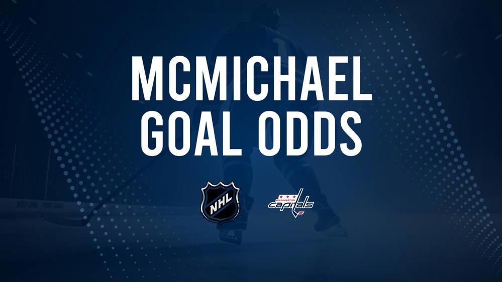 Will Connor McMichael Score a Goal Against the Oilers on February 23?