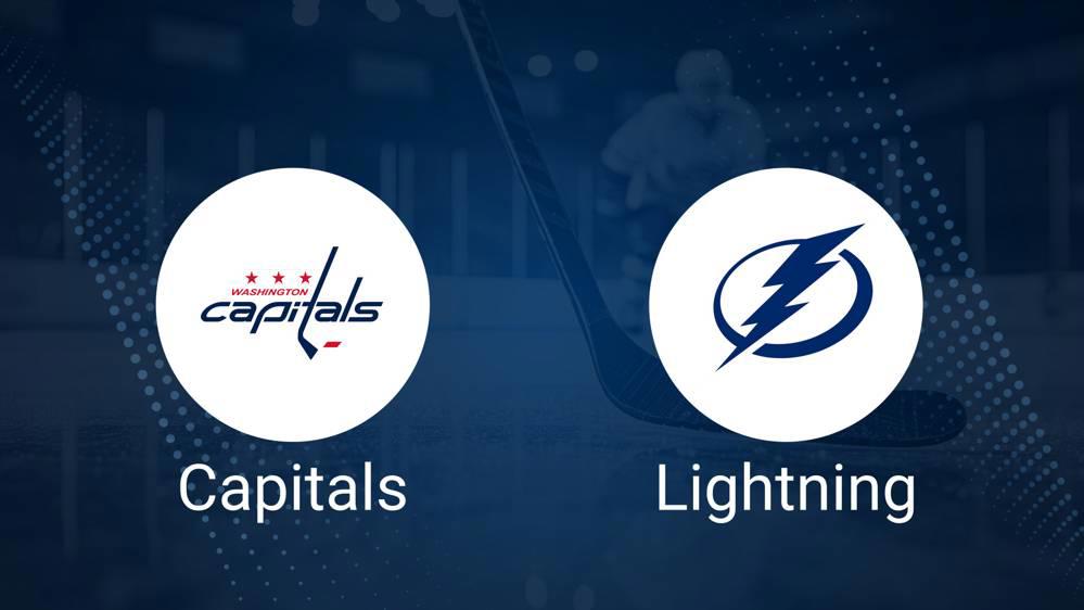Where to Watch Tampa Bay Lightning vs. Washington Capitals on TV or Streaming Live - March 1