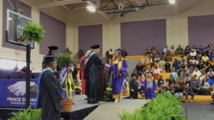 Prince Edward graduates